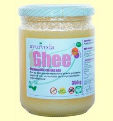 Ghee - Mantequilla Clarificada Bio - Ayurveda - 350 gramos