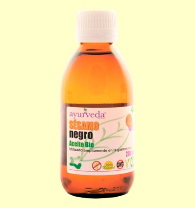 Aceite de Sésamo Negro Bio - Ayurveda - 200 ml