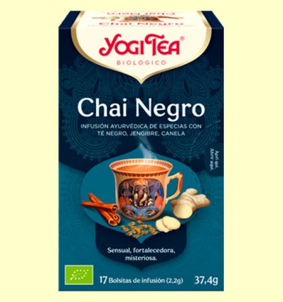 Chai Negro - Yogi Tea - 17 sobres