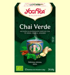 Chai Verde Bio - Yogi Tea - 17 infusiones