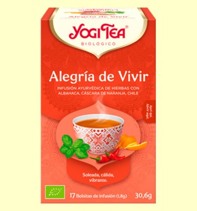 Alegría de Vivir Bio - Yogi Tea - 17 infusiones