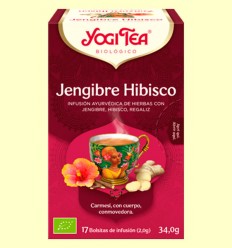 Jengibre Hibisco Bio - Yogi Tea - 17 infusiones