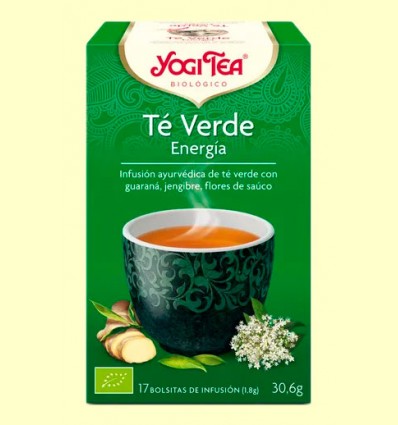 Té Verde Energía Bio - Yogi Tea - 17 infusiones