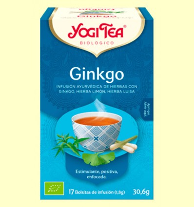 Ginkgo Bio - Yogi Tea - 17 infusiones