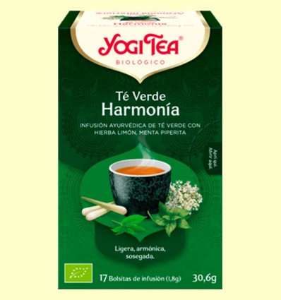 Té Verde Harmonía Bio - Yogi Tea - 17 infusiones