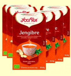 Jengibre Bio - Yogi Tea - Pack 6 x 17 infusiones