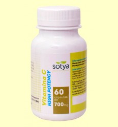 Vitamina C High Potency - Sotya - 60 cápsulas