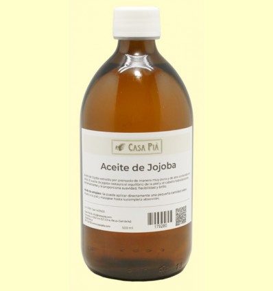 Aceite de Jojoba Puro sin mezclar de excelente calidad - 500 ml