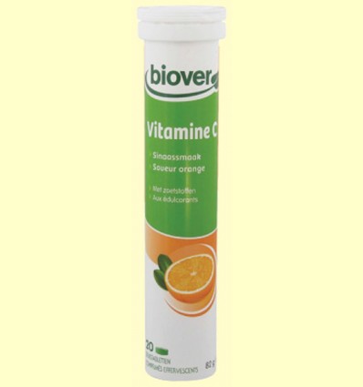 Vitamina C - Biover - 20 comprimidos efervescentes