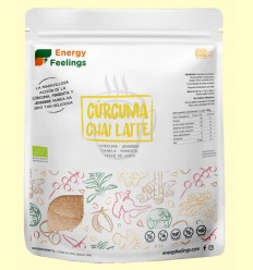 Cúrcuma Chai Latte Eco - Energy Feelings - 500 gramos