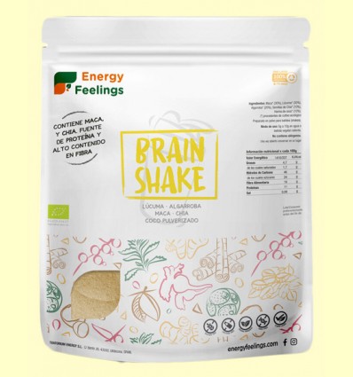 Brain Shake Eco - Energy Feelings - 500 gramos