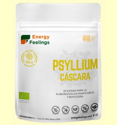 Psyllium Cáscara Eco - Energy Feelings - 200 gramos