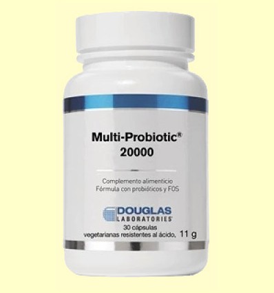 Multi-Probiotic 20000 - Laboratorios Douglas - 30 cápsulas