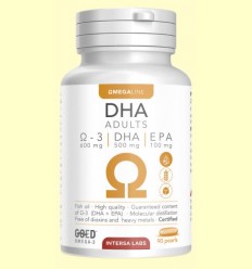 DHA Adultos - Omega 3 - Intersa - 90 perlas