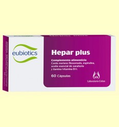 Eubiotics Hepar Plus - Laboratorio Cobas - 60 cápsulas