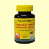 Vitamina D3 Vitamina K2 - Natures Plus - 90 cápsulas