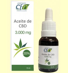 Aceite de CBD 3000 mg 20% - CFN - 15 ml