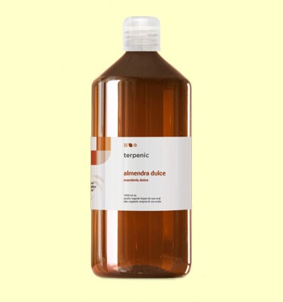 Aceite Vegetal de Almendra Dulce Virgen - Terpenic Labs - 1 litro