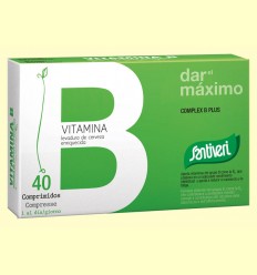 Vitamina Bio Complex B Plus - Santiveri - 40 comprimidos