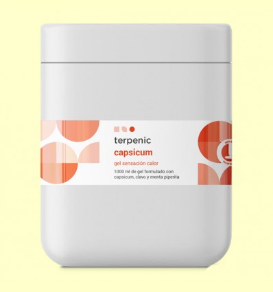 Capsicum Gel Calmante Sensación Calor - Terpenic Labs - 1000 ml