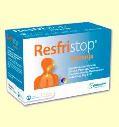 Refristop Naranja - Resfriado y gripe - Pharmadiet - 10 sobres