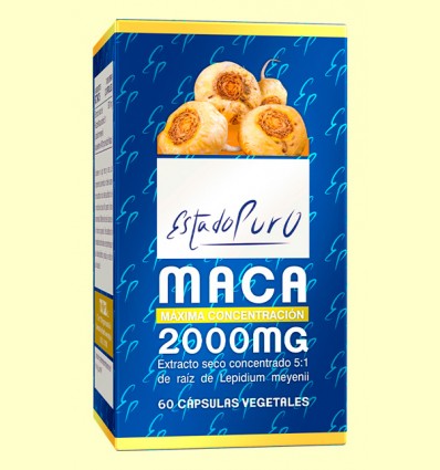 Maca 2000 mg Estado Puro - Tongil - 60 cápsulas