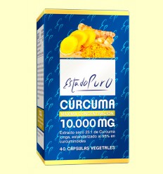 Cúrcuma 10.000 mg Estado Puro - Tongil - 40 cápsulas