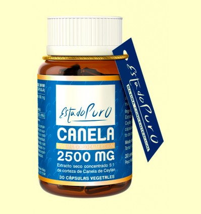 Canela 2500 mg - Tongil - 30 cápsulas