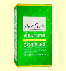 VM-Vegetal Complex - Vitaminas y Minerales Vegetales - Tongil - 30 cápsulas vegetales