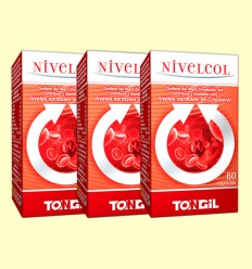 Nivelcol - Colesterol - Tongil - Pack 3 x 60 cápsulas