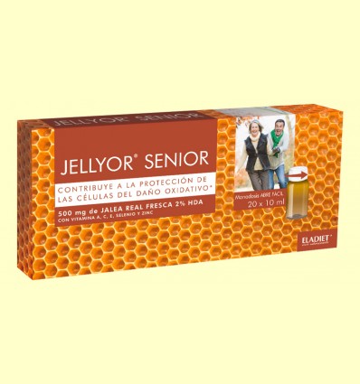 Jellyor Senior - Antioxidante - Eladiet - 20 monodosis