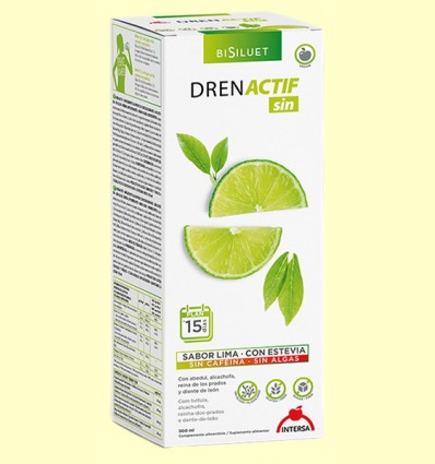Drenactif Sin Cafeína Bisiluet - Drenante - Intersa - 500 ml