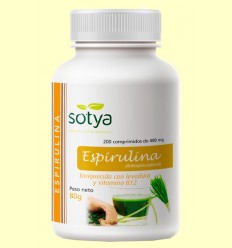 Espirulina - Sotya - 200 comprimidos
