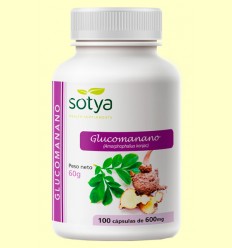 Glucomanano 600 - Sotya - 100 cápsulas