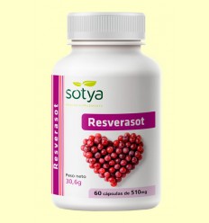 ResveraSot - Resveratrol 60 mg - Sotya - 60 cápsulas