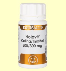 Holovit Colina Inositol 300/300 mg - Equisalud - 50 cápsulas