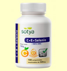 C + E + Selenio - Sotya - 100 comprimidos