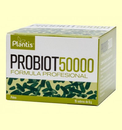 Probiot 50.000 Fórmula Profesional - Plantis - 15 sobres