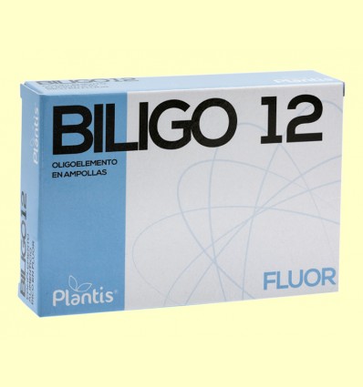 Biligo 12 Fluor - Plantis - 20 ampollas