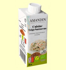 Cuisine de Trigo Sarraceno Bio - Amandin - 200 ml