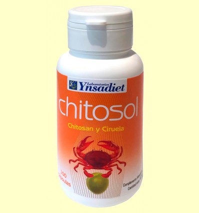 Chitosol - Chitosan, Ciruela y Vitamina C - Ynsadiet - 100 comprimidos