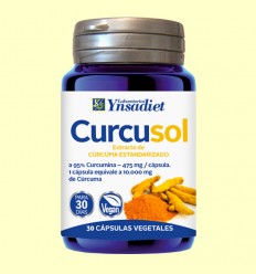 Curcusol - Cúrcuma - Ynsadiet - 30 cápsulas