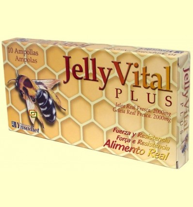 Jelly Vital Plus - Jalea Real - Ynsadiet - 10 ampollas