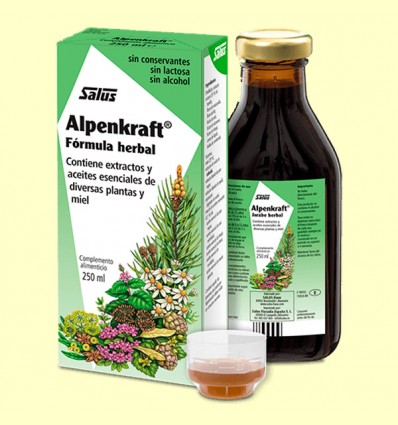 Alpenkraft Jarabe herbal - Salus - 250 ml