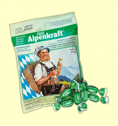 Caramelos Alpenkraft - Salus - bolsa de 75 gramos