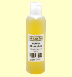 Aceite Almendras Dulces primera presión en frío - Casa Pià - 200 ml