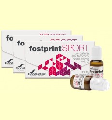 Fostprint Sport - Soria Natural - Pack 3 x 20 viales