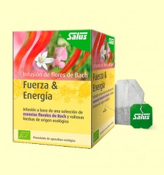 Fuerza & Energía - Infusión de flores de Bach Bio - Salus - 15 bolsitas filtro