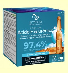 Ácido Hialurónico - Antiarrugas - Armonía - 10 ampollas