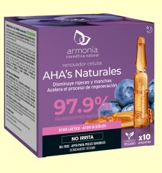 AHA’s Naturales - Renovador - Armonía - 10 ampollas